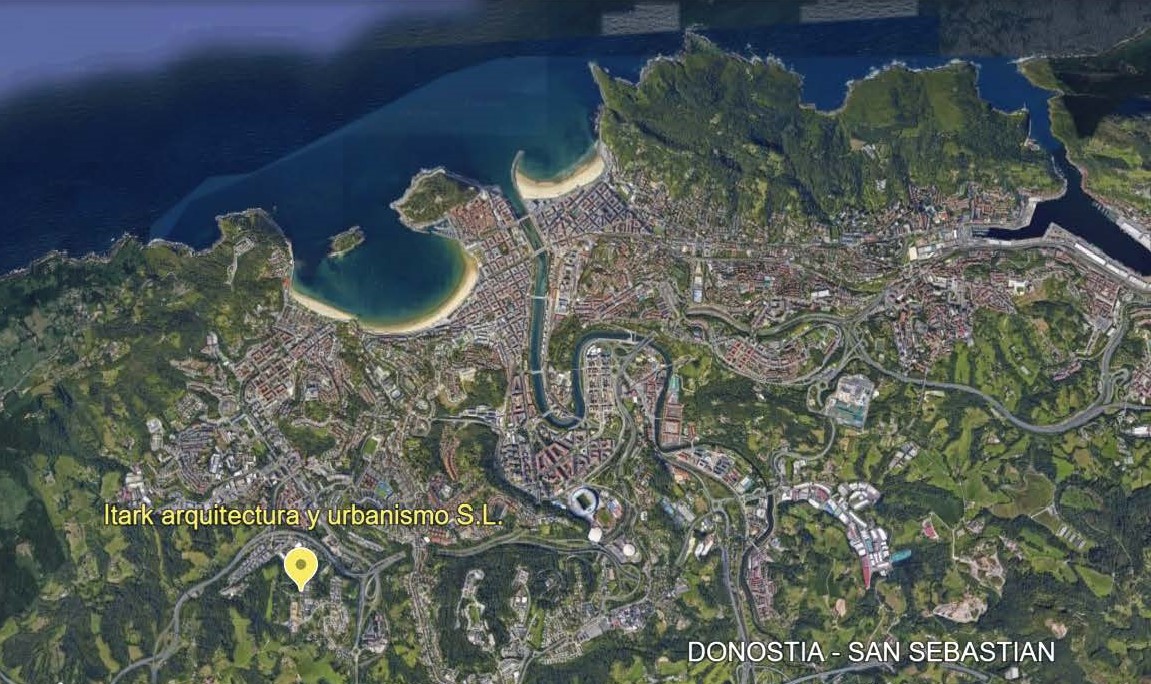 Ubicación Itark Arquitectura y Urbanismo